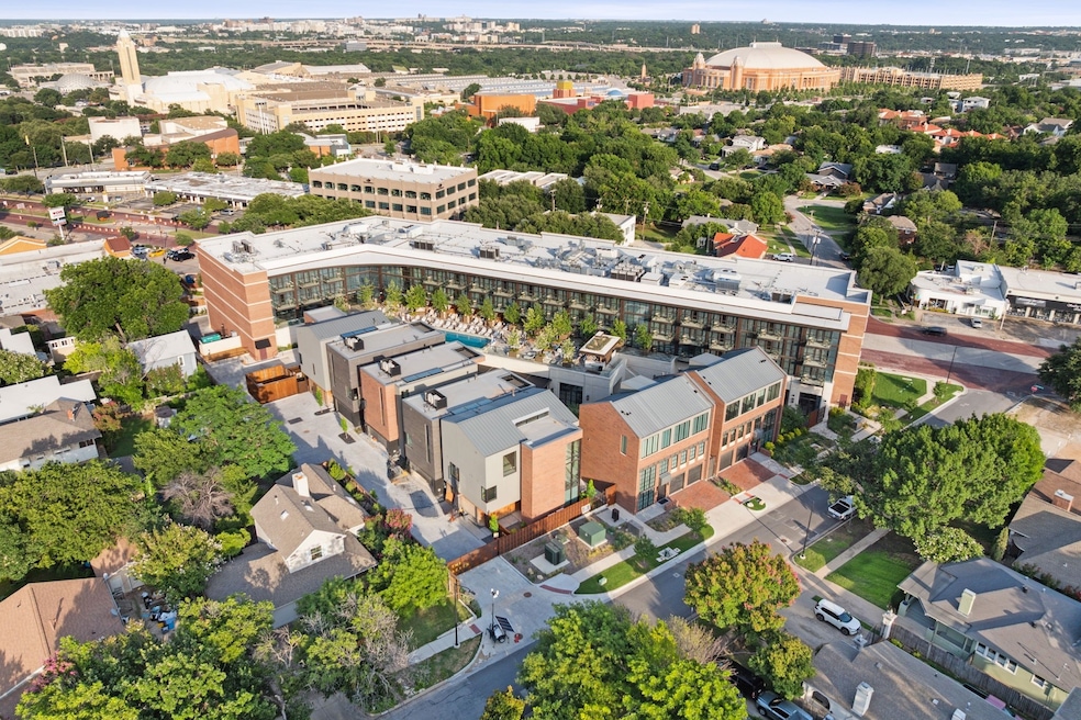 The Seven Residences at Bowie House is in the Fort Worth, Texas, Cultural District. (Bowie Place Properties)