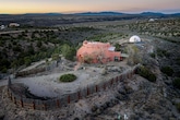 A so-called 'Dreaming Dome' settles on the market in New Mexico