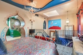 The third floor at 3842 N. Alta Vista Terrace in Chicago includes a bedroom and Moroccan details. (Jameson Sotheby’s International Realty)