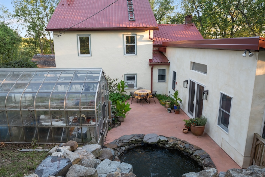 The outside view of the photographer's Lower Mount Bethel, Pennsylvania, home, which is listed for $1 million. (Mike Landis)