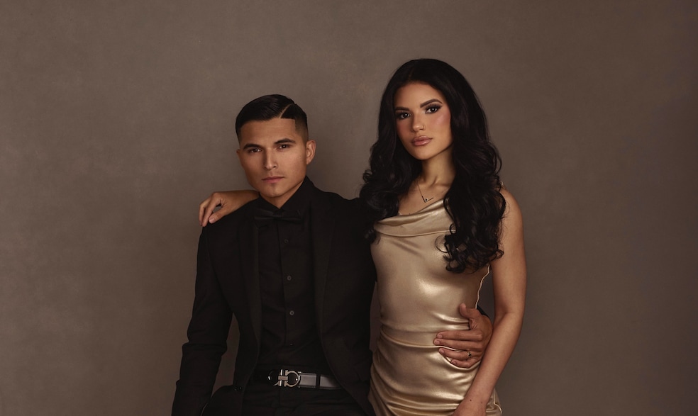 Armando Nava Jr. with wife and real estate partner, Pearl Nava, of Nava Realty Group. Together, the couple has more than 3 million followers across Instagram, TikTok and YouTube. (Armando Nava Jr.)