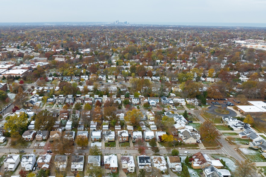 Homes in University Heights, Ohio. (Edward Debono/CoStar)
