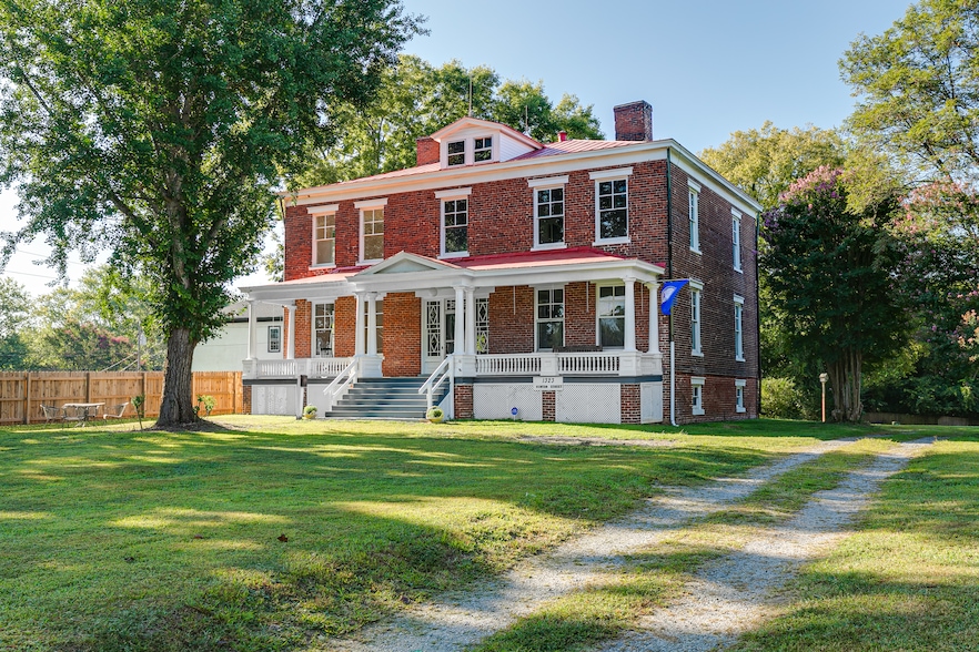 The 4,000-square-foot residence stands on roughly half-acre. The list price includes another lot of about the same size. (Mick Anders)