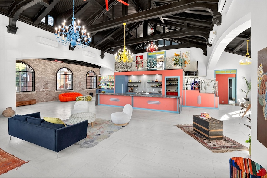 Artist Nabil Mousa initially sought out a large building to use as a residence and artist community. (Square One Real Estate Media)