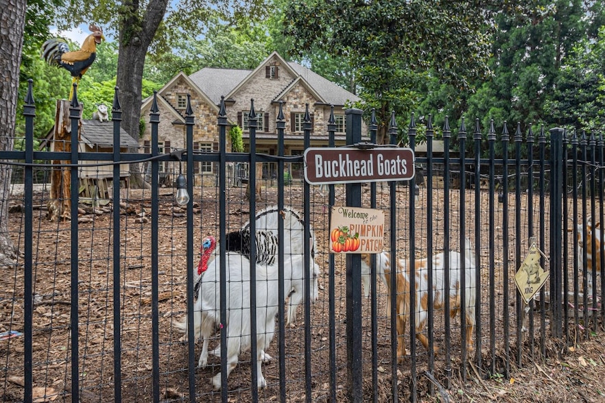 North Buckhead's "Goat Mansion" operates as a short-term rental. (Cam Ashling) 
