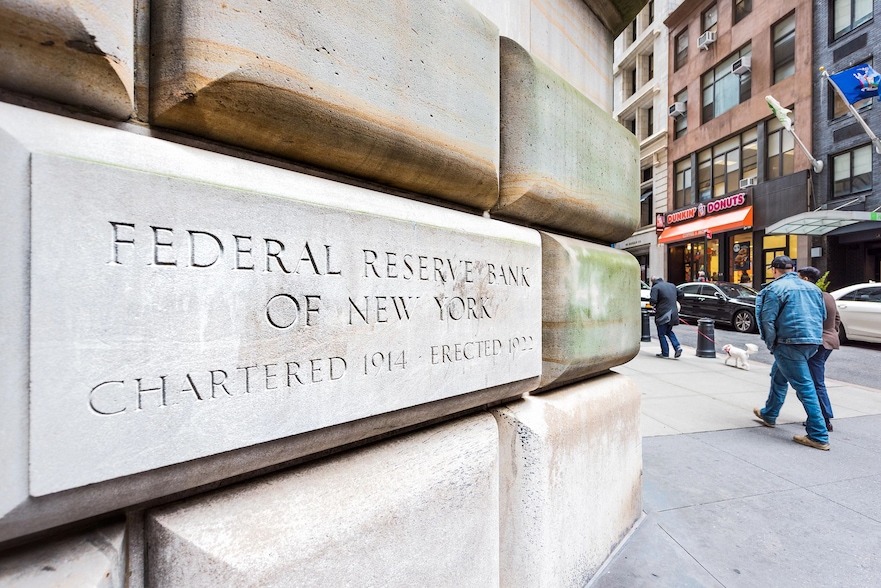 The Federal Reserve Bank of New York published its latest Survey of Customer Expectations on Thursday. (Getty Images)