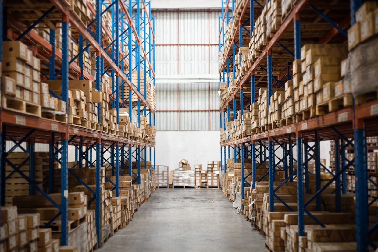 The warehousing sector saw some of the deepest job cuts in October. (Getty Images)