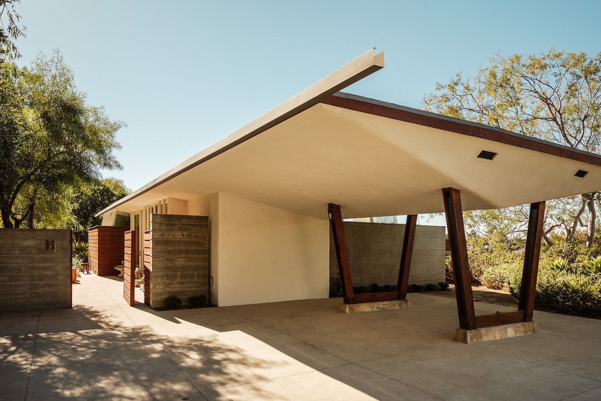 A 1948 John Lautner-designed home (Sterling Reed Photography)
