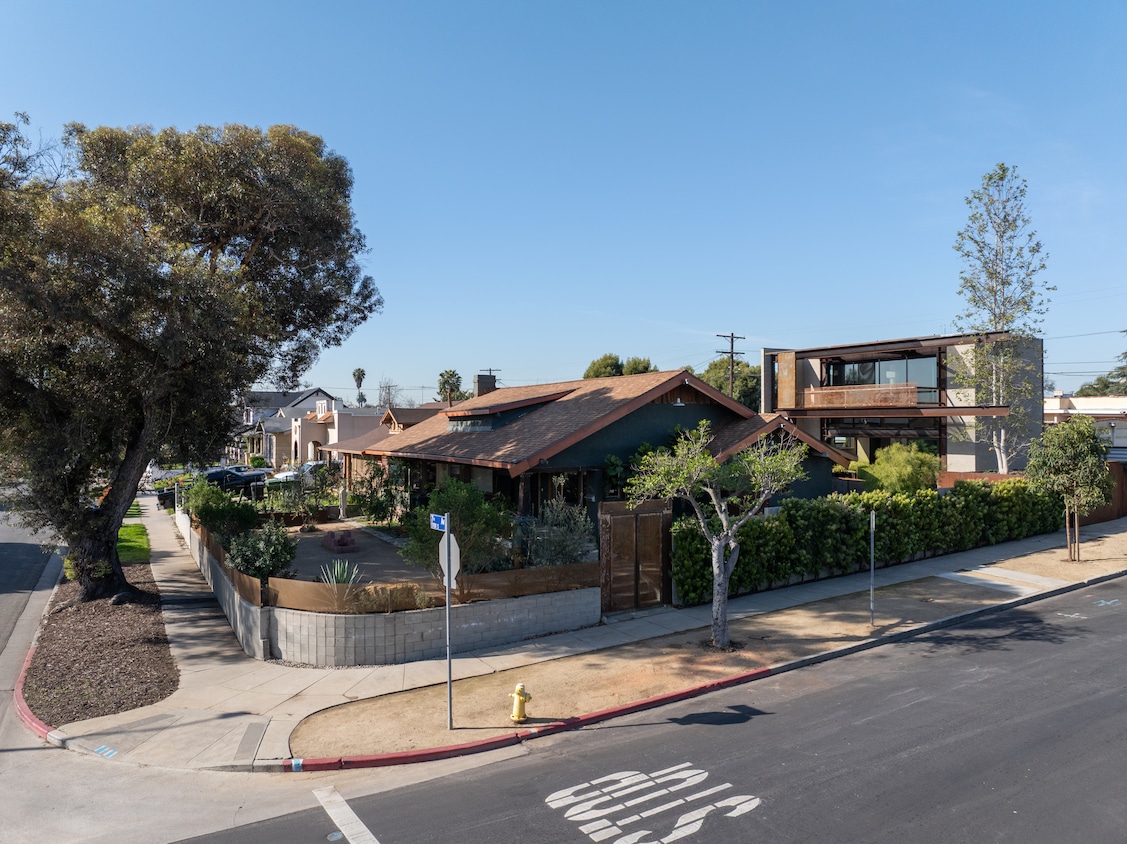 A reimagined bungalow and an industrial-inspired accessory dwelling unit are for sale in Los Angeles. (Taiyo Watanabe)