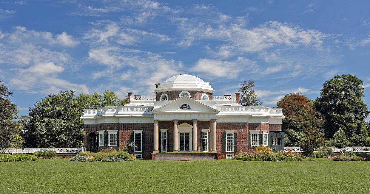 Thomas Jefferson's home, Monticello. (Martin Falbisoner)