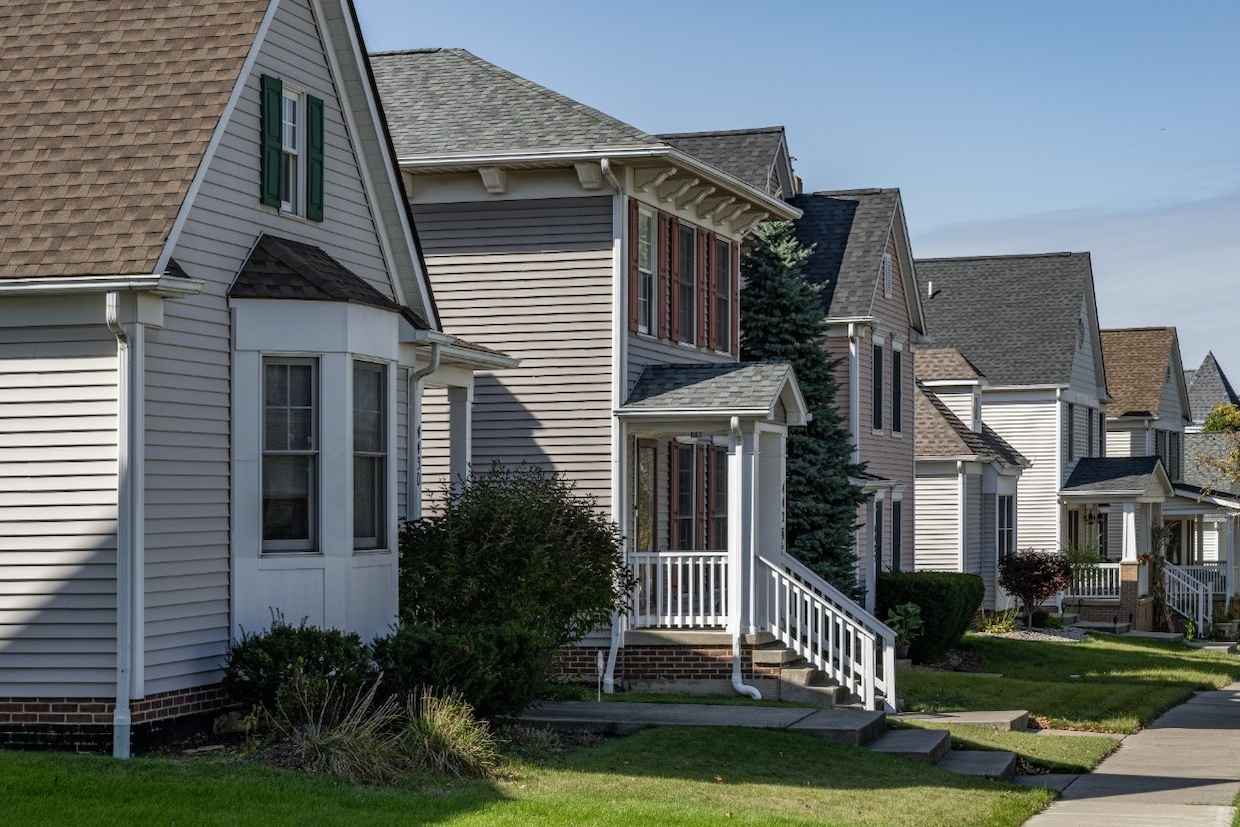The Mill Creek subdivision is one of the newer areas of the South Broadway neighborhood in Cleveland. The metropolitan area led the 40 largest U.S. markets in home price appreciation last month. (Nile Vincz/CoStar)