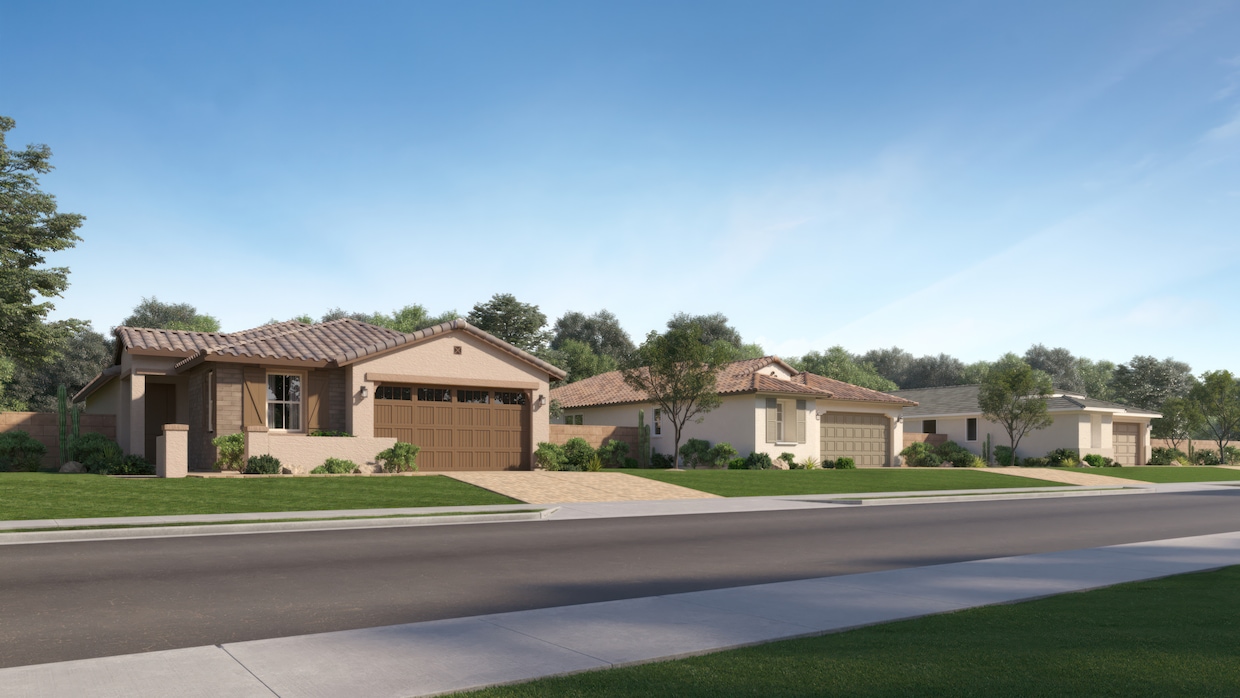 Lennar opened sales in Montecito — a village within the 20,000-acre Estrella master-planned community in Goodyear, Arizona. (Lennar)