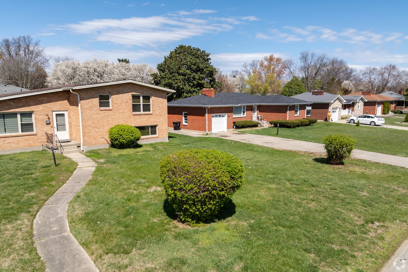 Pending sales were up 4.2% in the South, including in Kentucky neighborhoods like this one in Louisville. (Cory Cornelius/CoStar)