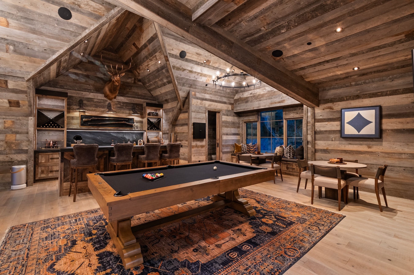 The guesthouse has two bedrooms and two bathrooms. (Swan Land Co.)