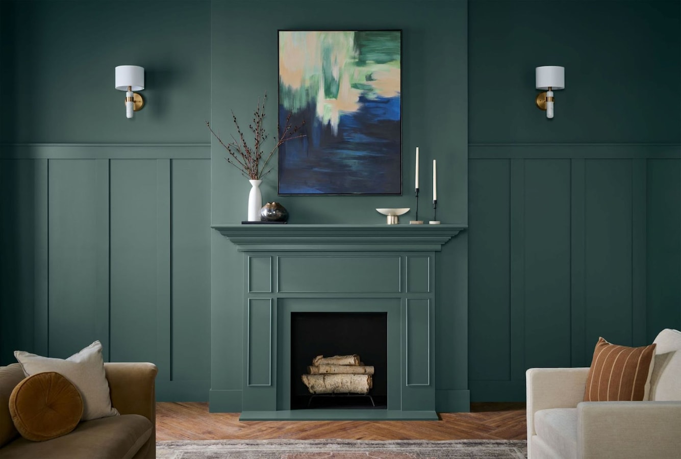 Tempered by notes of blue, Hidden Gem was selected for its “subtly and lasting appeal,” Behr said. (Behr)