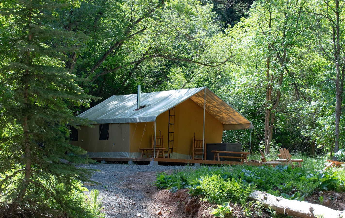 There's a designated camping area on the property, too. (Swan Land Co.)