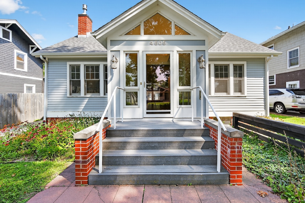 This Des Moines, Iowa, home is near downtown and was previously owned by an architect. (Dynamic Motion)