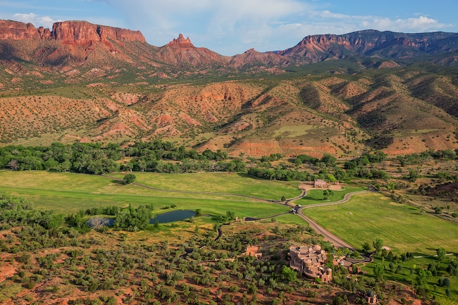 Discovery Channel Founder John Hendricks looks to sell his 22,676-square-foot home and 1,056 acres in Gateway, Colorado, for $45 million. (Ken Reading)
