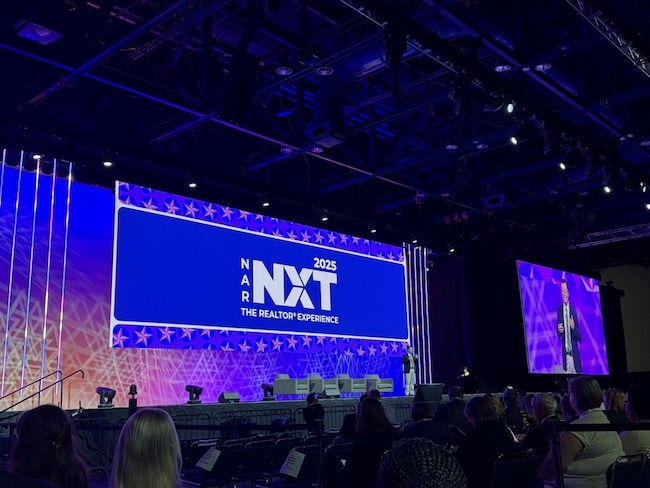 Real estate professionals gathered in Houston on Friday to hear from National Association of Realtors Chief Economist Lawrence Yun. (Moira Ritter/Homes.com)