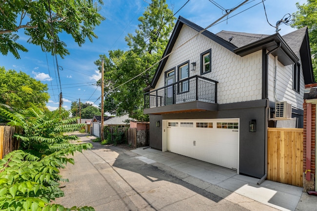 Jen Miller's accessory dwelling unit in the Allen M. Ghost Historic District in Denver serves as a garage and rental property. (Jen Miller) 