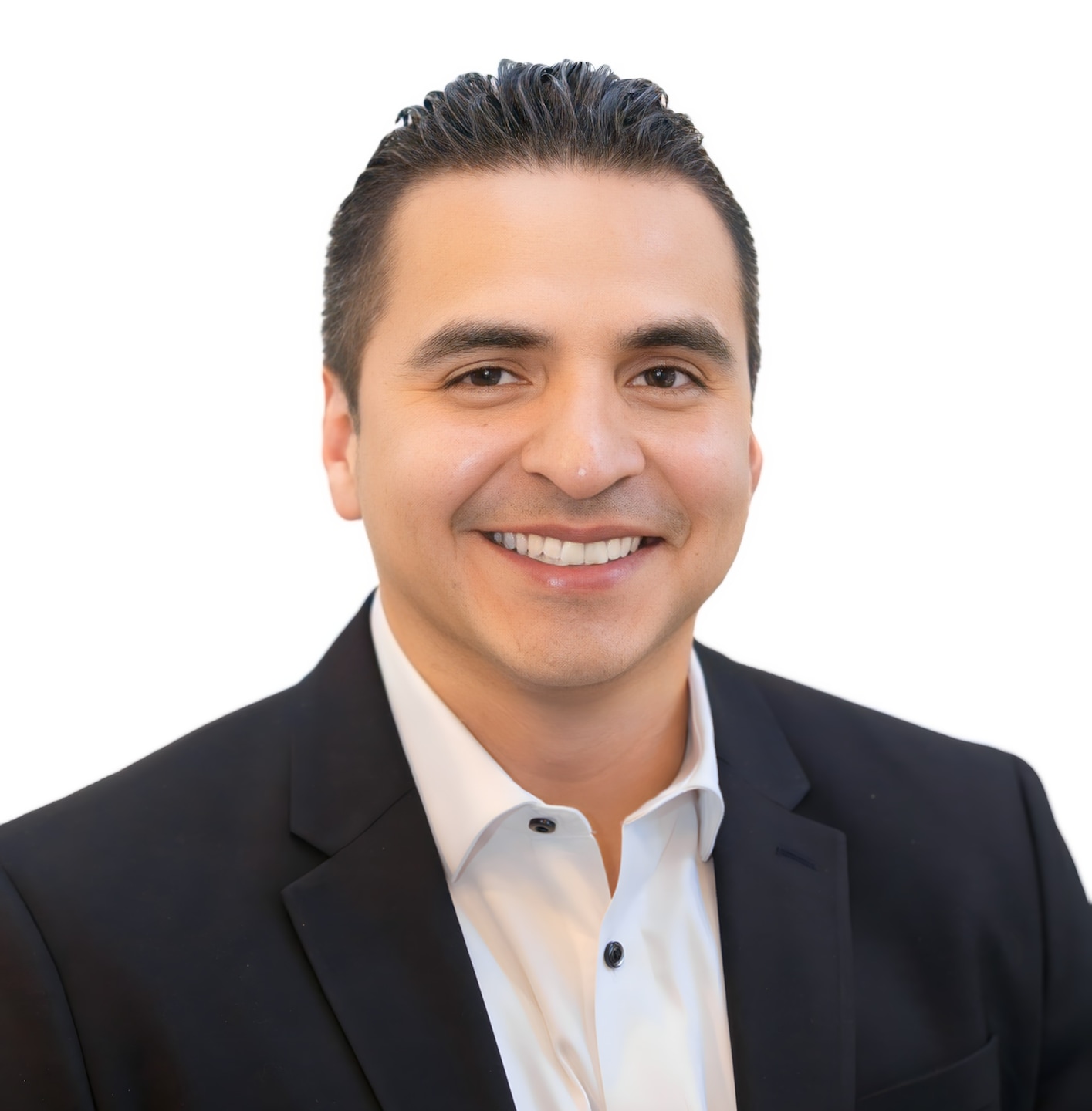 Juan Munoz. 43, is a father of two and husband selling real estate in Denver. (Hannah Lynn James Photography) 