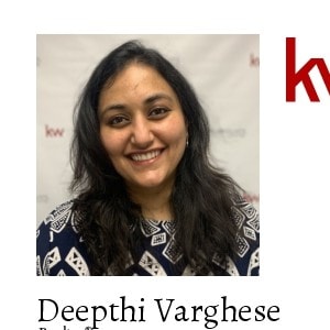 Deepthi Varghese Real Estate Agent - Keller Williams Realty Centre